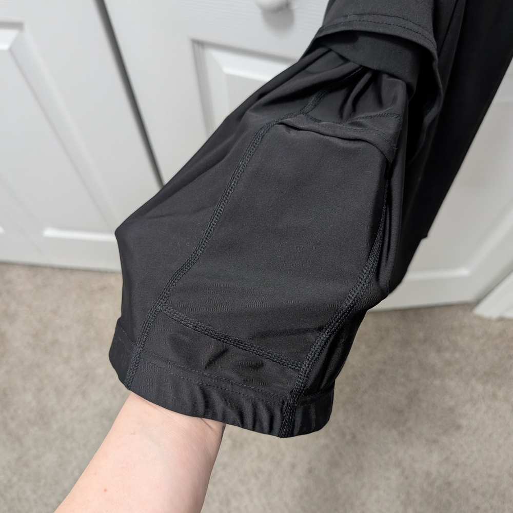 Little Black Athletic Dress - Picture 6 of 6